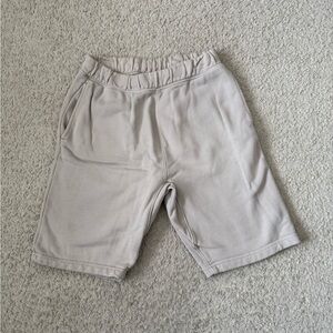 Men's Beige and Cream Shorts